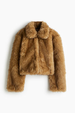 Chaqueta cropped efecto pelo - H&m фото 2