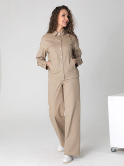 25223 Жакет бежевый - Dizzyway фото 2