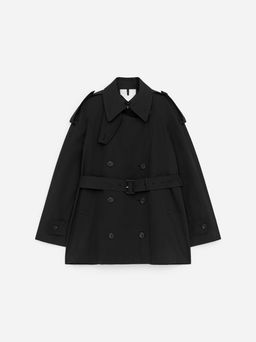 Chaqueta estilo trench