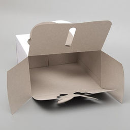 Цена за 5 шт. Кондитерская упаковка без печати, короб, 1 кг, 21 х 21 х 12 см - Simaland фото 3