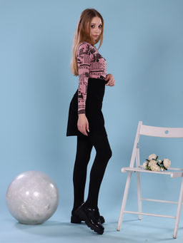 Лонгслив "Поэзия" розовый