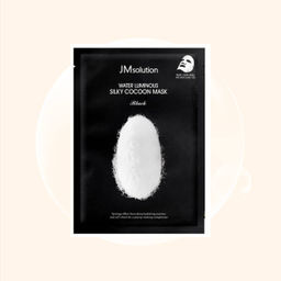 JMsolution Water Luminous Silky Cocoon Mask Black, 35ml*1ea - Маска для упругости кожи с протеинами шелка 35мл*1шт