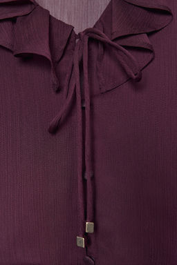 RUFFLED BLOUSE - Zara фото 8