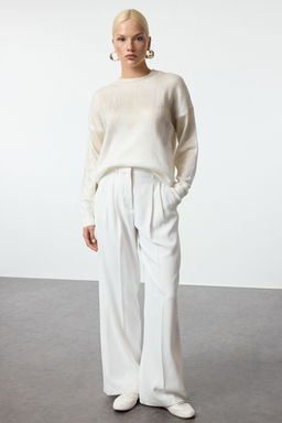 Antrasit Yumusak Dokulu Basic Triko Kazak TWOAW25KZ00300 - Trendyolmilla фото 7