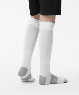 Гетры футбольные JOGEL CAMP BASIC SOCKS 00, белый/серый/серый  фото 6