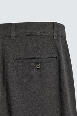 TEXTURED COMFORT TROUSERS - Zara фото 9