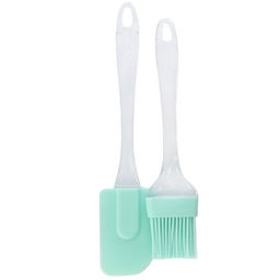 Кисточка и лопатка кулинарная силиконовая 24,5 см / RK-103-1 /уп 60/240/ - Галеонтрейд фото 3