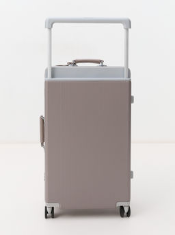 Чемодан MAISON DAVID Артикул 4197736, коричнево-серый  фото 4