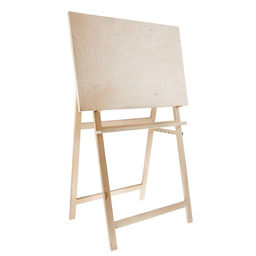 Мольберт тип «Хлопушка», 120×60×55 см, съемный планшет 75×60 см, неокрашенное дерево, Calligrata