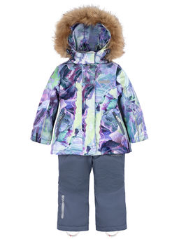 Костюм 7з1224 кофе/орхидея - Nikastyle фото 19