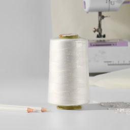 Нитки 100ЛЛ, 1500 м, белые