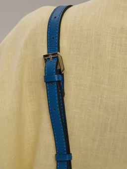 Сумка замшевая Azaro 30741 син.гуашь/сапфир