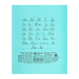 Набор тетрадей 24 листа в линейку «Зелёная обложка», белые листы, 20 шт.