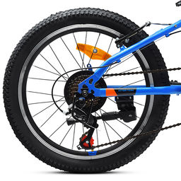 Велосипед 20" Rocket Crux 1.0 , цвет синий, размер 11"