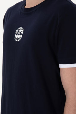 Erkek Regular Fit Bisiklet Yaka Lacivert Ti__rt Sepette S_rpriz _ndirim - U.s. polo assn фото 7