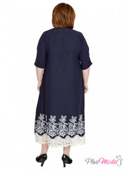 Платье Модель №596 размеры 44-82 - Plusmoda фото 11