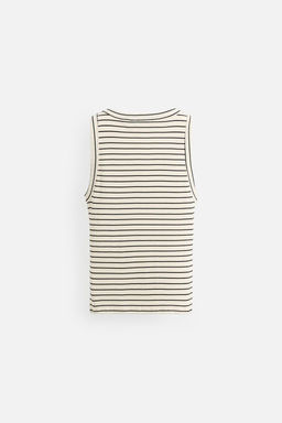 STRIPED TANK TOP - Zara фото 7
