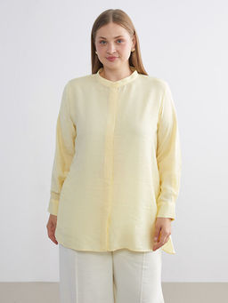 Oversize Modal Kar???ml? Kad?n G?mlek Tunik