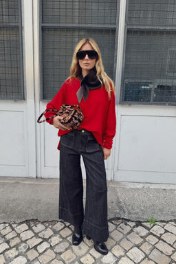 WOOL CAPE BODY JUMPER - Zara фото 2