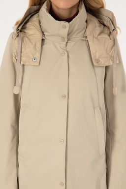 Kad_n Koyu Bej Kaban - U.s. polo assn фото 7
