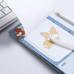 Планер с отрывными листами Корги 100х180 мм, 50 листов - Artfox фото 3