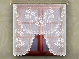 11С6445-Г50 ЗАНАВЕСКА ДЛЯ КУХНИ белый 1.65*1.70м