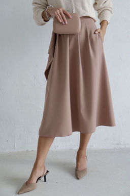 Юбка с запахом со складками - Martichelli фото 7