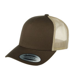Бейсболка FLEXFIT арт. 6506T (коричневый / бежевый)