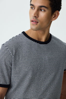 Camiseta en mezcla de lino Relaxed Fit - H&m фото 7