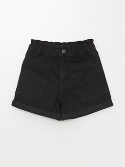 Beli Lastikli K?z ?ocuk Jean ?ort