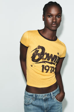 DAVID BOWIE® T-SHIRT - Zara фото 7