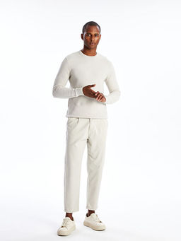 Bisiklet Yaka Erkek Triko Kazak