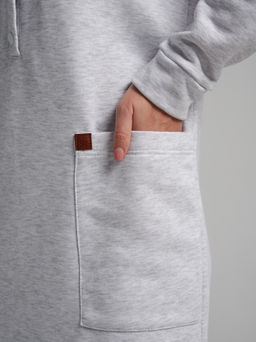 978 Платье "Меланж/серый"