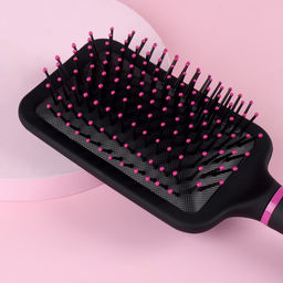 Расчёска массажная, широкая, 8×26(±1) см, МИКС