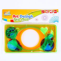 Трафарет-спирограф Воображение набор 2 шт. - Simaland фото 3