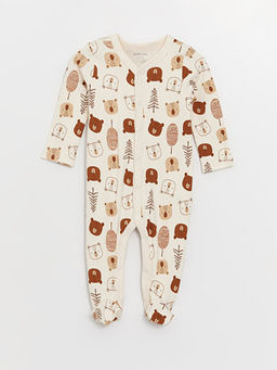 Bisiklet Yaka Uzun Kollu Erkek Bebek Tulum