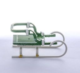 Елочные игрушки: Санки Большие 6017 - Idh фото 4