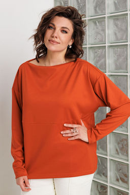Джемпер BegiModa 4158 оранж  фото 6