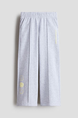 Joggers en tejido sudadera con motivos estampados - H&m фото 3