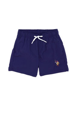 Темно-синие шорты для мальчиков - U.s. polo assn фото 2