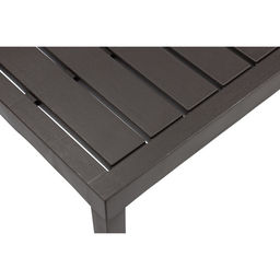 Стол садовый «Рейки», пластик, 55×65×38 см, мокко