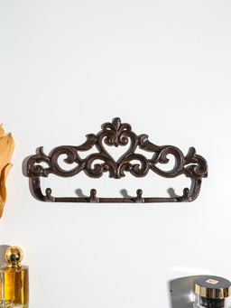 Крючки декоративные "Сердце с узорами" 31х15х3,4 см