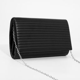 Сумка-клатч на клапане, цвет чёрный - Simaland фото 3