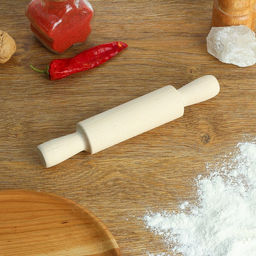 Скалка для теста Мини, дерево берёза, 20?3.5 см