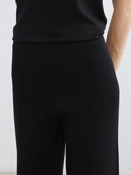 Beli Lastikli Kad?n Triko Pantolon