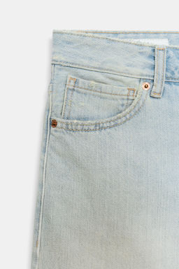 BERMUDA DENIM TRF TIRO MEDIO / Azul claro - Zara фото 7