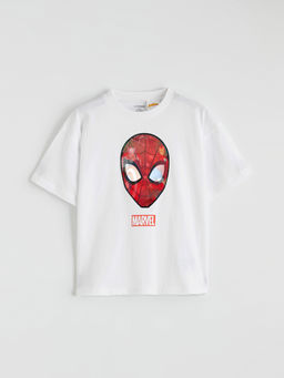 Marvel Hologram Bask?l? Erkek ?ocuk Ti??rt