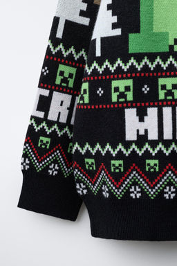 MINECRAFT  MOJANG AB.  KNIT JUMPER - Zara фото 4