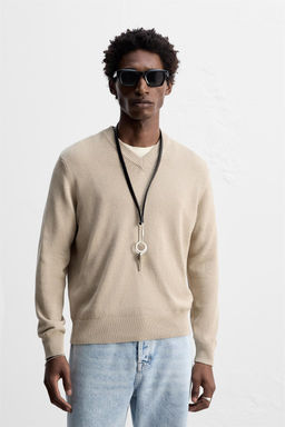 COTTON - LINEN SWEATER - Zara фото 2