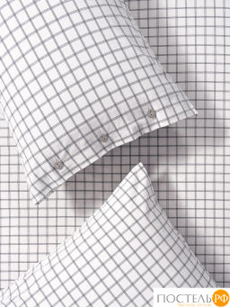 КПБ PRIME PRIVE ВАЛЬБО бел/черн (клетка)  фото 4